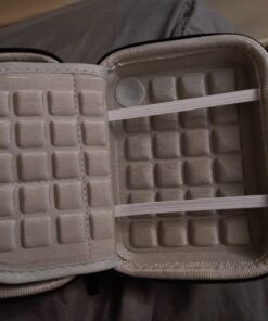 Lacdo Hard Drive Carrying Case for Seagate Portable Expansion Seagate Backup Plus Slim One Touch 1TB 2TB 3TB 4TB 5TB Portable External Hard Drive USB 3.0 2.5 Inch HDD EVA Shockproof Travel Bag, Black 53 C1didxVF8KS