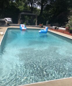 GoFloats Lazy Buoy Floating Lounge Chair with Cup Holders - The Most Comfortable Pool Float EVER 22 C1e007J4 PS