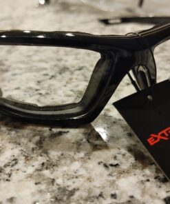 Radians XT1-11 Extremis Full Black Frame Safety Glasses with Clear Anti-Fog Lens 26 C1ePEXBKEuS