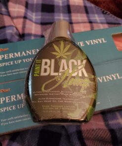 Millennium Tanning Products - Paint It Black Hemp Bronzer & Dark Tanning Lotion - 13.5 Ounce 11 C1eysoUyDS