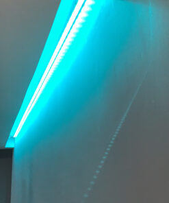 Muzata 6-Pack 3.3ft/1Meter U Shape LED Aluminum Channel System with Cover, End Caps and Mounting Clips Aluminum Profile for Under Cabinet LED Strip Light Installations U1SW WW LU1 58 C1fhybALnAS