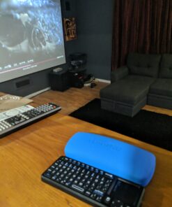 Rii 2.4G Mini Wireless Keyboard with Touchpad Mouse,Lightweight Portable Controller with USB Receiver Remote Control for Windows/ Mac/ Android/ PC/Tablets/ TV/Xbox/ PS3. X1-Black . 51 C1flXuBn9GS