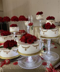 BOTARO 8 Tier Cascade Wedding Cake Stand (Style R800) 23 C1gDt8v7WS