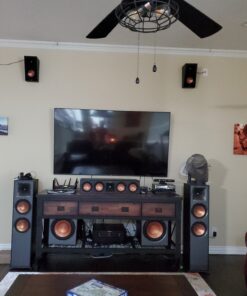 Klipsch RP-500SA Dolby Atmos Surround Sound Speakers (Ebony) (1066507) Ebony 42 C1hCjaI7nzS