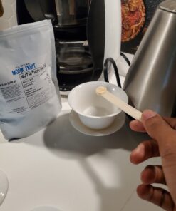 NatriSweet Organic Monk Fruit Extract, 3.5 oz, Pure Monk Fruit Sweetener Organic with No Erythritol, No Fillers, Zero Calories, Pure Monkfruit Sweetener for Keto and Paleo Diet, 322 Servings 35 C1i1JSia2GS