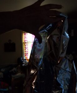 NAVAdeal 2 Pack Silver Highly Reflective Mylar Films, 82x 47Inch, Metallized Foil Covering Sheet, Garden Greenhouse Farming, Increase Plant Growth Save Power, Reduce Uneven Heat Environment Safe Pack of 2 43 C1ia5kHu88S