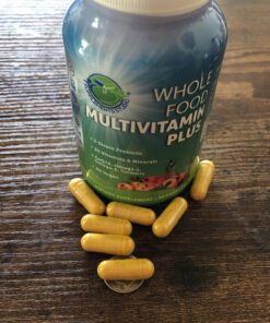 Vegan Whole Food Multivitamin with Iron, Daily Multivitamin for Women and Men, Made with Fruits & Vegetables, B-Complex, Probiotics, Enzymes, CoQ10, Omegas, Turmeric, Non-GMO, 90 Count 90 Count (Pack of 1) 33 C1iqFaX7SS 3