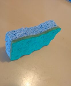 O-Cedar Scrunge Multi-Use (Pack of 6) Non-Scratch, Odor-Resistant All-Purpose Scrubbing Sponge Safely Cleans All Hard Surfaces in Kitchen and Bathroom, 6 Count (Pack of 1), Blue 6 Count (Pack of 1) 51 C1ir93BT1hS