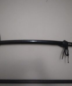 MAKOTO Handmade Practical Musashi Ring Samurai Katana Black Sword Sharp (Full Size Katana) 28 C1iydVLgaiS