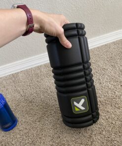 TriggerPoint Grid Patented Multi-Density Foam Massage Roller (Back, Body, Legs) for Exercise, Deep Tissue and Muscle Recovery - Relieves Muscle Pain & Tightness, Improves Mobility & Circulation (13") Black Original (13-Inch) 34 C1jKhYvMvjS