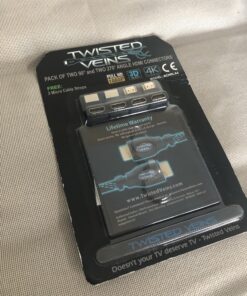 Twisted Veins HDMI 90 & 270 Degree, 4-Pack, Right Angle Adapters/Connectors, Supports HDMI 2.0b 4K 60hz HDR 270 & 90 Degree Adapters, 4 pack 41 C1jjagEoSYS