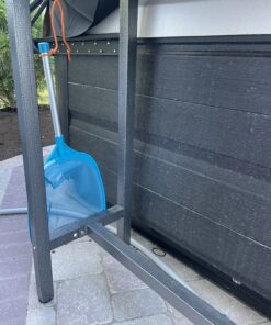 U.S. Pool Supply Professional Spa, Hot Tub, Pool Hand Leaf Skimmer Net with 12" Aluminum Pole - Deep Ultra Fine Mesh Netting Bag Basket, Clean the Finest Debris - Pond Small Kid Kiddie Inflatable Pool 12" Pole 19 C1kbvdkjg8S