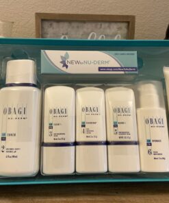 Obagi Medical Nu-Derm System - Normal to Dry Bundle Including: Gentle Clearance, Toner, Clear, Exfoderm, Blend, Hydrate, and Sun Shield, Pack Of 1 25 C1kqdin7VsS