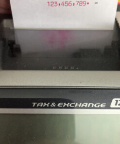 Package of Two Casio HR-100TM and HR-150TM Calculator Ink Roller, Black and Red, Compatible 15 C1lrrZ0ToOS