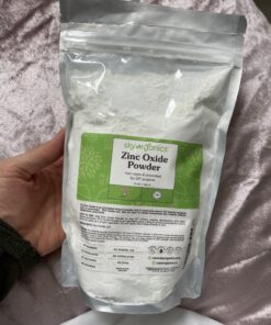 Sky Organics Zinc Oxide Powder for Body, 100% Pure Non-Nano & Uncoated for DIY, 16 Oz. 39 C1m1lCOUFQS 1