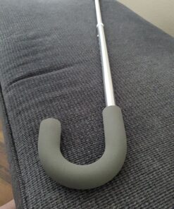 Drive Medical Round Handle Aluminum Walking Cane with Foam Grip, Silver 1 Count (Pack of 1) 13 C1mQ4emqVmS