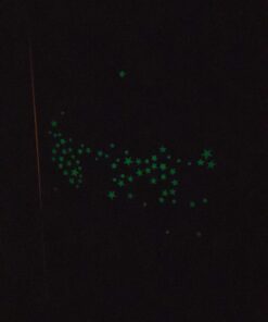 Glow in The Dark Stars for Ceiling or Wall Stickers - Glowing Wall Decals Stickers Room Decor Kit - Galaxy Glow Star Set and Solar System Decal for Kids Bedroom Decoration 34 C1mVOa B nS