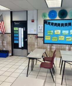 Fadeless Bulletin Board Paper, Fade-Resistant Paper for Classroom Decor, 48” x 12’, Weathered Wood, 1 Roll 48 Inches x 12 Feet 40 C1nVLh6oTWS