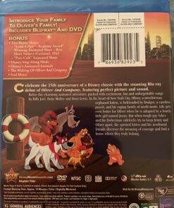 Oliver & Company: 25th Anniversary Edition (Blu-ray/ DVD Combo Pack) Multi-Format August 6, 2013 5 C1naNBCkBaS
