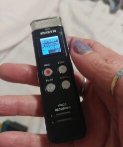 64GB Digital Voice Recorder Voice Activated Recorder with Playback - Upgraded Tape Recorder for Lectures, Meetings, Interviews, Audio Recorder USB Charge, MP3 32 C1noLztHFxS