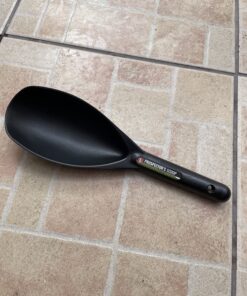 SE Black Prospector's Scoop - 12.5" Heavy-Duty Plastic Tool for Metal Detecting, Gold Panning, Treasure Hunting, and Gardening 15 C1o cC7TP3S