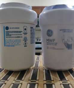 GE MWF Refrigerator Water Filter | Certified to Reduce Lead, Sulfur, and 50+ Other Impurities | Replace Every 6 Months for Best Results | Pack of 1 45 C1ossGftiuS