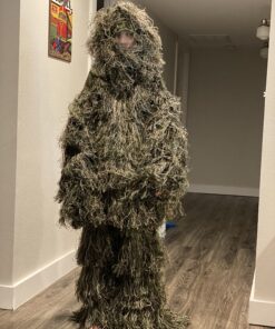 Modern Warrior Mixed Tactical and Hunting Ghillie Suit Woodland/Forest 32 C1pBeFXInS