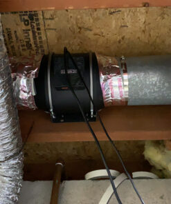 AC Infinity CLOUDLINE S6 PRO, Quiet 6” Inline Duct Fan with 10-Speed Controller, EC-Motor Ventilation Exhaust Fan for Heating Cooling Booster, Grow Tents, Hydroponics 6-Inch PRO, Speed Controller 37 C1pamxBeFIS