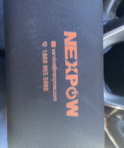 NEXPOW Battery Jump Starter 2500A Car Jump Starter (up to 8.0L Gas/8L Diesel Engines) 12V Car Battery Booster Pack with USB Quick Charge 3.0 and 4 LED Modes Red Blue Warning 37 C1pbuObwKOS