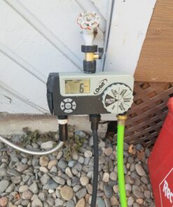 Twinkle Star Heavy Duty Brass Shut Off Valve Garden Hose Connector, Set of 2, TWIS3001 14 C1q1REz9v2S