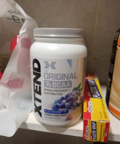 XTEND Original BCAA Powder Blue Raspberry Ice | Sugar Free Post Workout Muscle Recovery Drink with Amino Acids | 7g BCAAs for Men & Women | 90 Servings 90 Servings (Pack of 1) 22 C1qJjrVbqcS 2