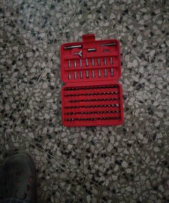 NEIKO 10048A Security Bit Set 100-Piece Set Cr-V Steel 1/4-inch Adapters Phillips Slotted Hex Torx Star Tamperproof Pozi Square Spanner Torque Tri-Wing Clutch Spline Screwdriver Bit 100 Piece 45 C1qUZNYykSS