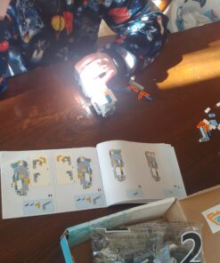 AOKESI Building Block Robot Kits for Kids, Remote & APP Control Robot Snap Together Engineering Kits STEM Building Toys Best Gift for 6, 7, 8 and 9+Year Old Boys and Girls Blue New 23 C1qYkTR4pCS 1