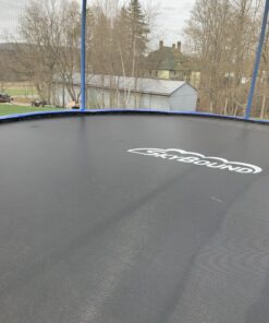 SkyBound Replacement Trampoline Mat, Fits 15ft Frames w/Spring Tool and Durable V-Rings, Bounce Safely with Extra Rows of Stitching - Jumping Mat for 15ft Round Trampoline - Fit 96 Springs & 6.5-7" 159" Wide | 96 Rings | Fits 7" Springs 34 C1qkdJRqW6S