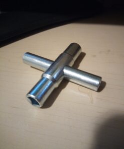 Jones Stephens 4-Way Key For Valve, Faucet, and Sillcock Sizes 1/4", 9/32", 5/16", and 11/32" 13 C1qpYRrBhS
