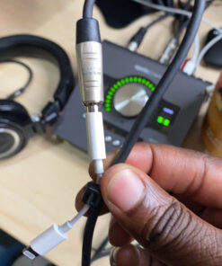 Alternative view of Hosa HMX-010Y 3.5 mm TRS to Dual XLR Pro Stereo Breakout Cable, 10 Feet