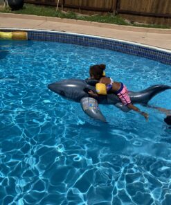 Intex Great White Shark Ride-On, 68" X 42", for Ages 3+ 33 C1s5tgcxXDS