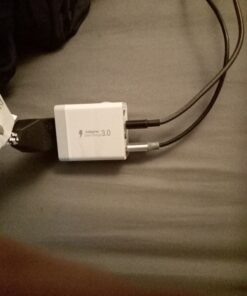 USB Wall Charger, Aioneus 40W 4-Port Fast Charger Block, Multiport USB Cube Power Adapter Wall Charger Plug Charging Block for iPhone 15 14 13 12 11 Pro Max XR Xs Max 8,Samsung,Moto,Android Phones White 40 C1sMwnj8UOS