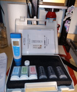 Apera Instruments AI311 Premium Series PH60 Waterproof pH Pocket Tester Kit, Replaceable Probe, ±0.01 pH Accuracy, Lcd display Regular Glass Bulb Sensor 46 C1ssoHORLXS