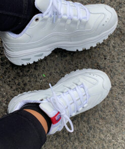 Skechers Sport Women's Energy Sneaker 8.5 Wide White/Millennium 16 C1svQYZ9abS