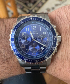Invicta Men's Specialty Quartz Watch with Stainless Steel Band 45mm Blue 44 C1u8xXYa9kS