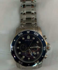 Invicta Men's Pro Diver Collection Chronograph Watch 48mm Silver & Blue 39 C1uOt5Fo88S 1