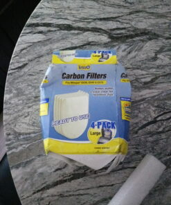 Tetra Carbon Filters for Aquariums, Fits Whisper EX Filters, Cleans Aquarium Water, 4 Count 4-Count large 42 C1uUwSYo4ES