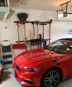 Rubbermaid FastTrack Alloy Steel Garage Storage System Rail, 84", Extra Durable Garage Organization for Yard Tools, Sports Equipment, Ladders 84" Rail 41 C1v0HWDV1FS