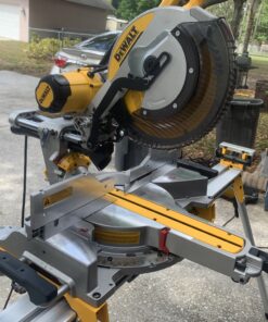 DEWALT Miter Saw, 12 Inch, 15 Amp, 3,800 RPM, Double Bevel Capacity, With Sliding Compound, Corded (DWS780) 53 C1v1YIJF49S