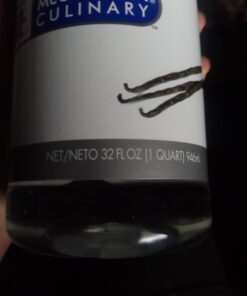McCormick Culinary Clear Imitation Vanilla Extract, 32 fl oz - One 32 Fluid Ounce Bottle of Clear Vanilla Flavoring for Baking, Perfect in Baked Goods, Frostings, Custards and Desserts 32 Fl Oz (Pack of 1) 33 C1vHqf8auhS