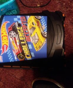 Hot Wheels 100-Car, Rolling Storage Case with Retractable Handle, Model:20135 100 Car 37 C1vIFrvUNFS
