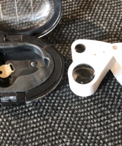 Formline LED Illuminated Jewelers Loupe/Trichome Scope (60x + 30x Lens) - Magnifier Made for Gardening, Jewelry, Antiques, Coins, Rocks, Stamps, Hobbies, Watches, Photos and Science (White/Silver) White 25 C1vZxRGqfS