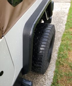 Smittybilt XRC Rear Bolt-on Flares for TJ - 76875, Textured Black 56 C1wFzxlpbzS