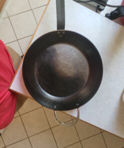 de Buyer MINERAL B Carbon Steel Fry Pan - 12.5” - Ideal for Searing, Sauteing & Reheating - Naturally Nonstick - Made in France 12.5" 30 C1wYWgfkvS 1